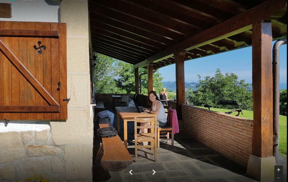 Casa Rural Orortegi Aia Eksteriør billede